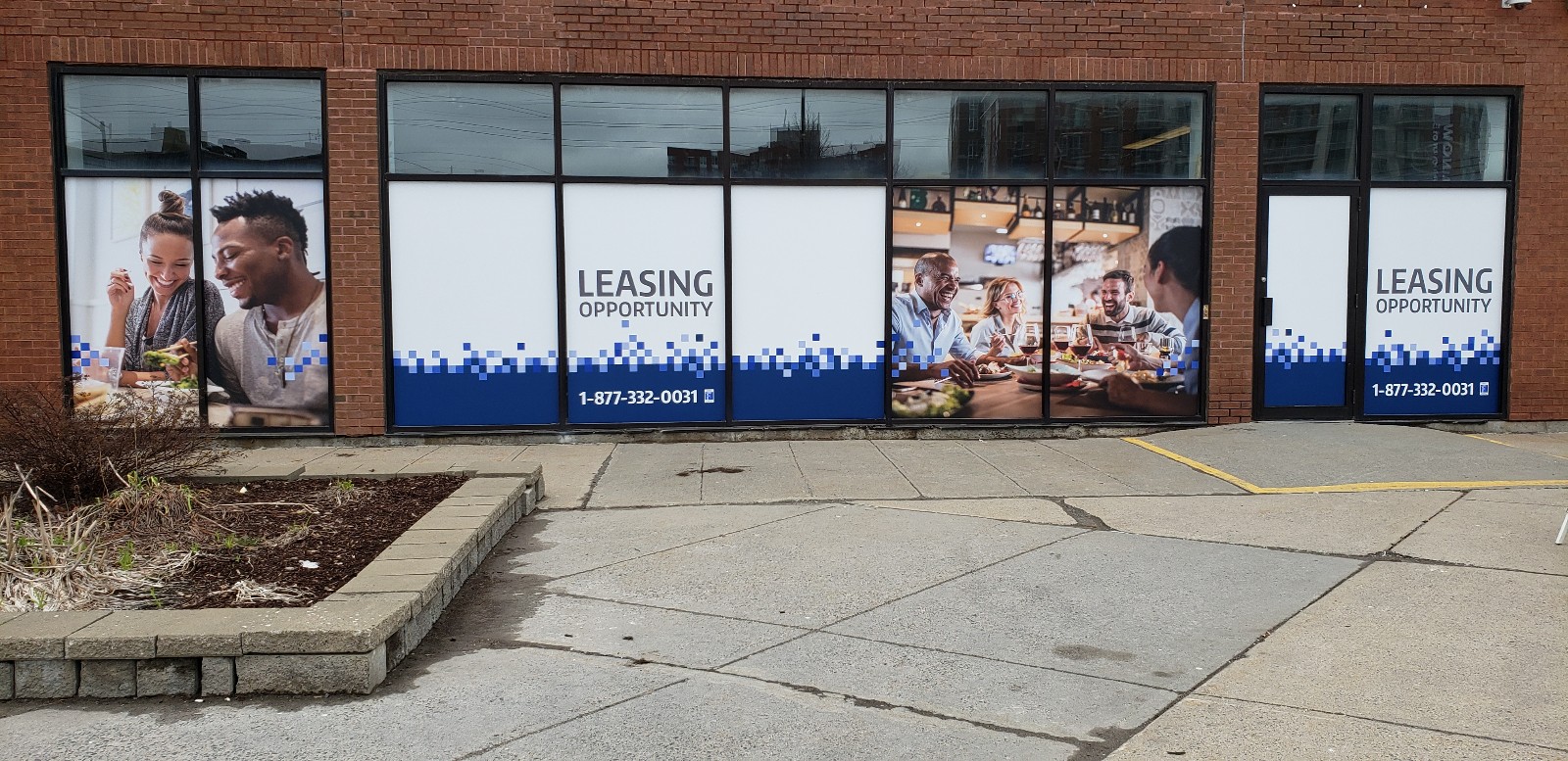 Merivale Mall Window Graphics