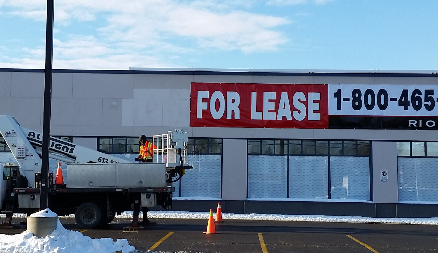 for lease banner